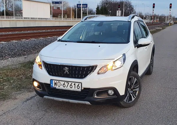 peugeot Peugeot 2008 cena 52900 przebieg: 39000, rok produkcji 2018 z Ostrołęka